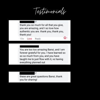 Testimonial 2-Group coaching clients